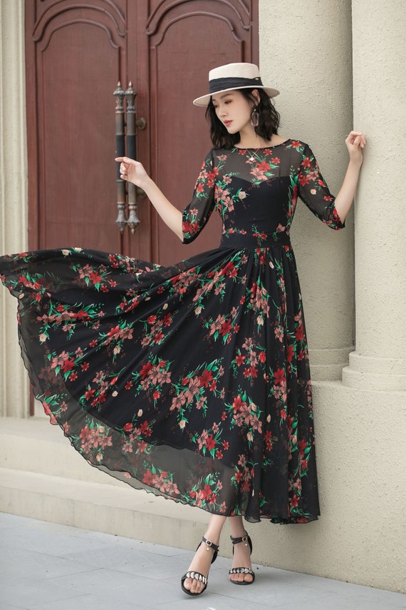 Swing maxi summer prom chiffon skirt 5151 Swing maxi summer prom chiffon skirt 5151