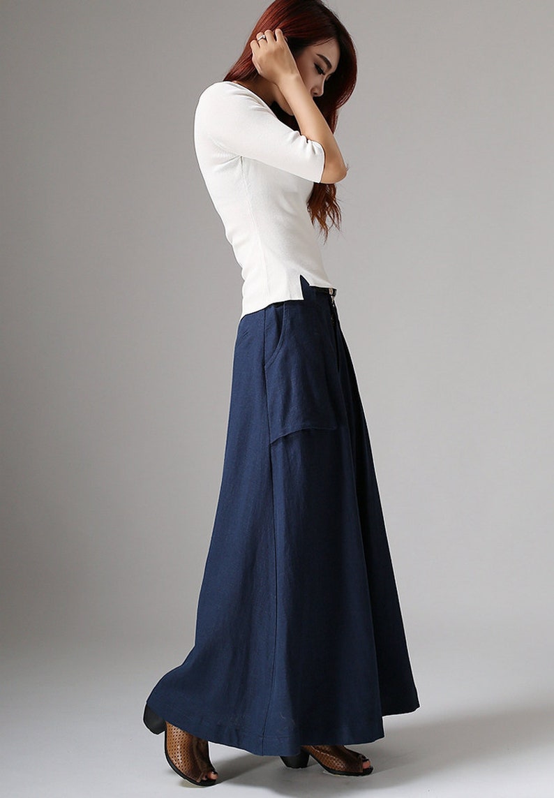 etsy maxi skirt