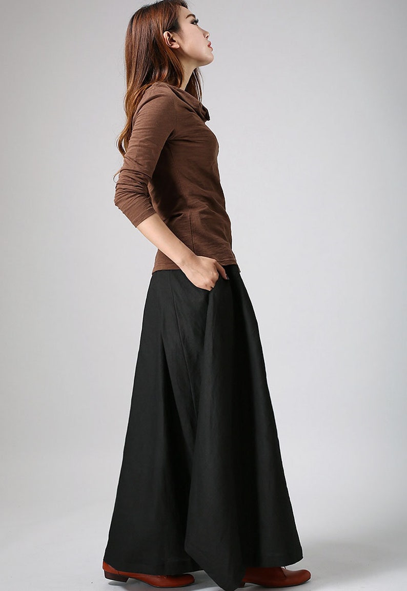 Linen skirt