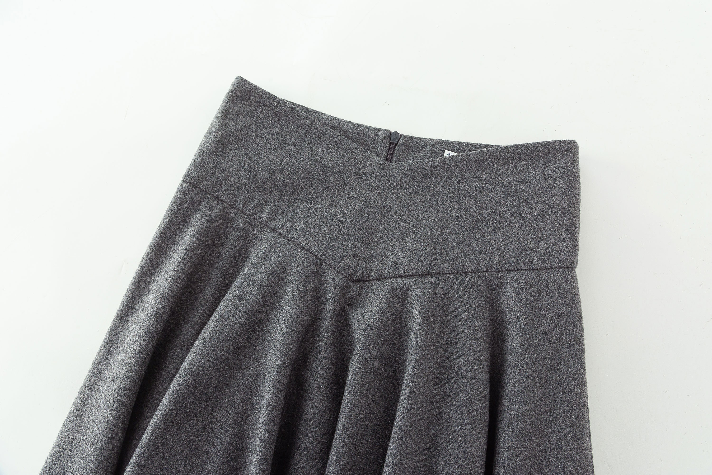 Wool Skirt, Midi Wool Skirt, Swing Wool Skirt, Grey Wool Wool Skirt, Midi Wool Skirt, Swing Wool Skirt, Grey Wool