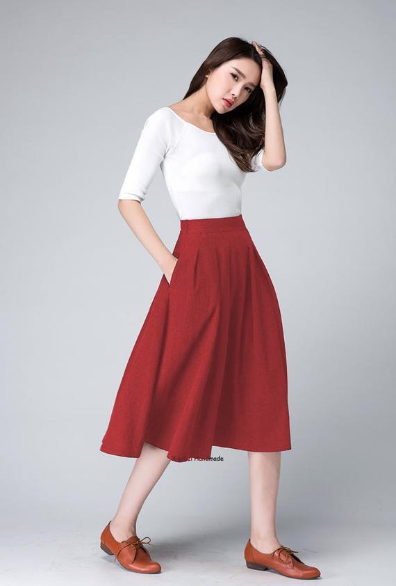 【INCHANT ME】Turning Nylon Midi Pleated Skirt il_340x270.6544197827_2x9v.jpg