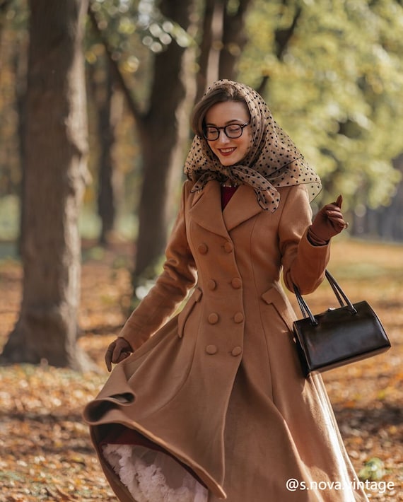 ITALIAN WOOL COAT - BROWN CHECK - Assembly Showroom