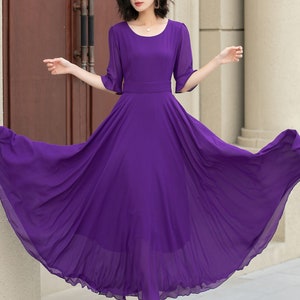sachin and babi light blue dress Effortless Muse Chiffon Skater Dress main image 0