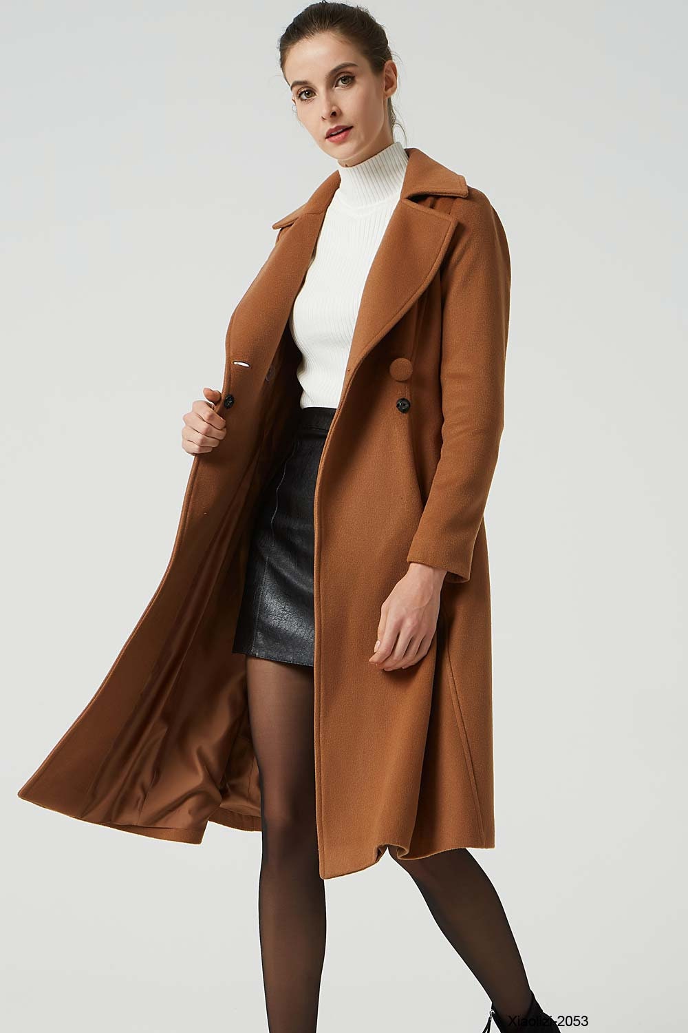 camel colored coat womens