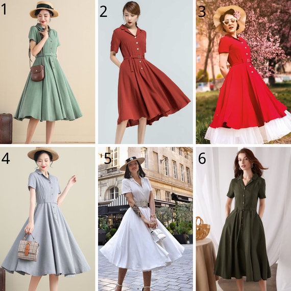 vintage dresses for women