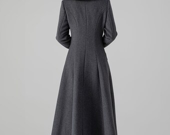 【90's】Wool Maxi Chester Coat / Dark Gray s-l400.jpg