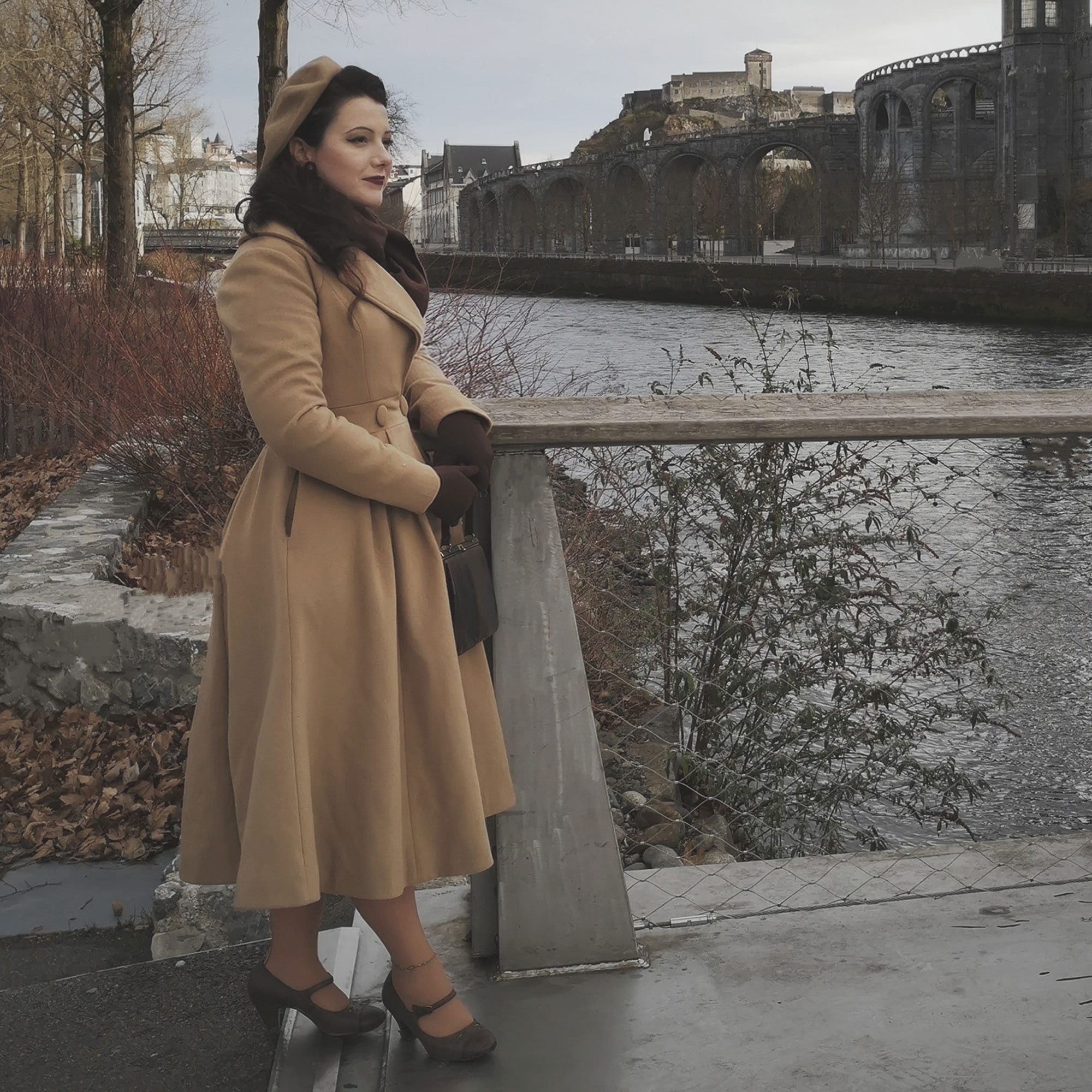 ジャケット・アウター MIELI INVARIANT Cape Rever Wool Coat il_340x270.3994332420_49ax.jpg