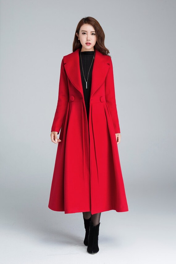 swing coat long