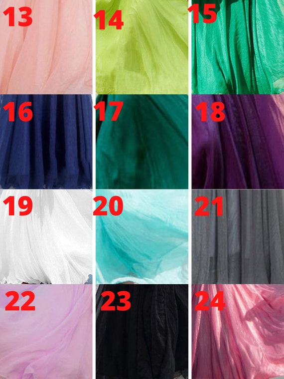 New Elastic Waist Bohemia Boho Beach Chiffon Skirt for Women New Elastic Waist Bohemia Boho Beach Chiffon Skirt for Women