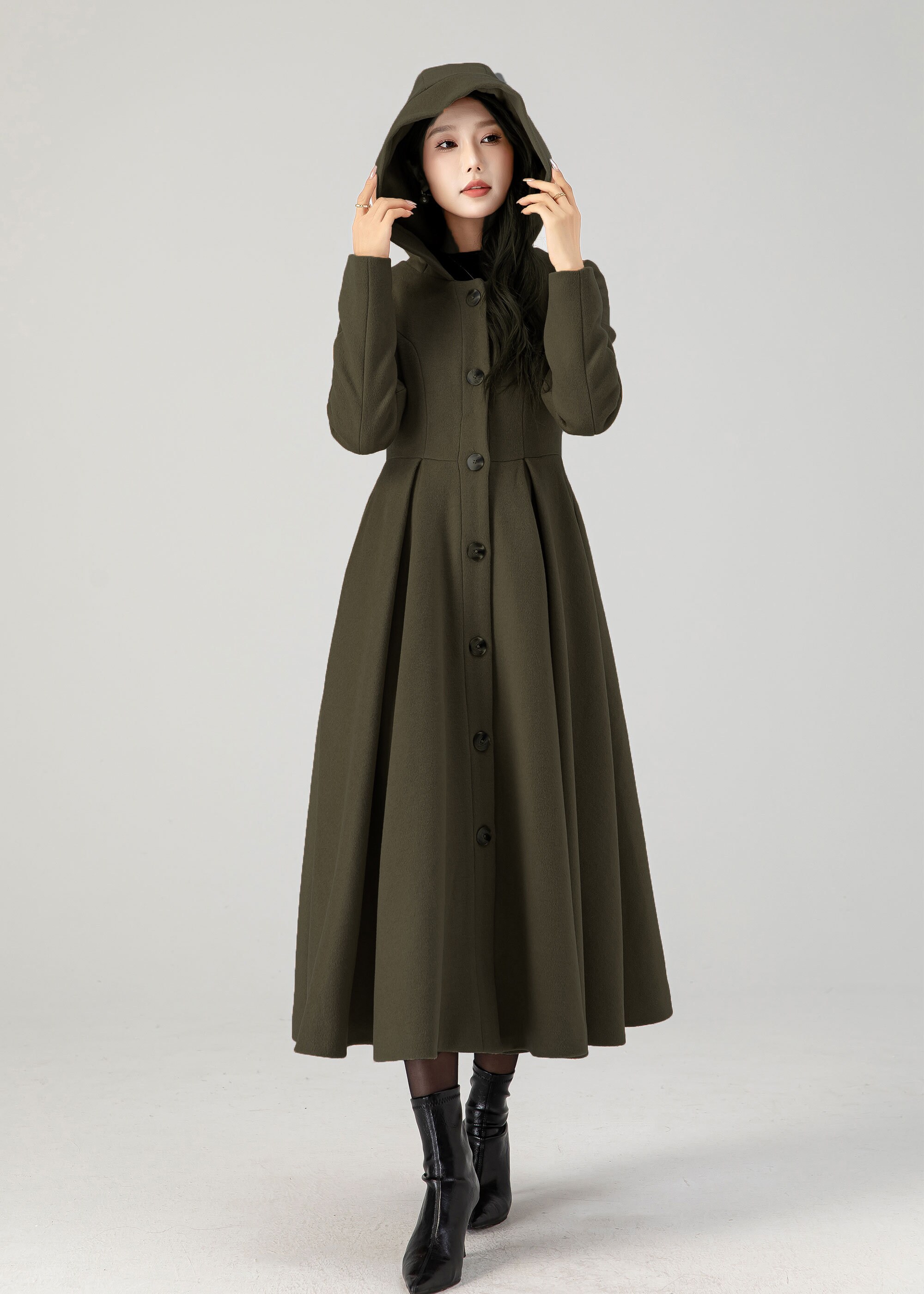 june little closet　Wool coat / fig june little closet Wool coat / fig