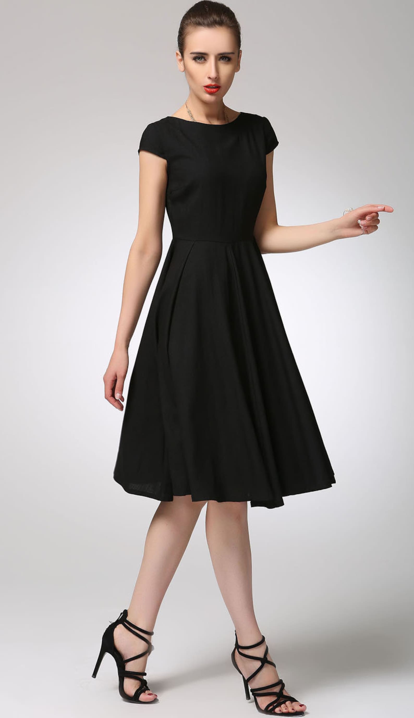 cap sleeve frock