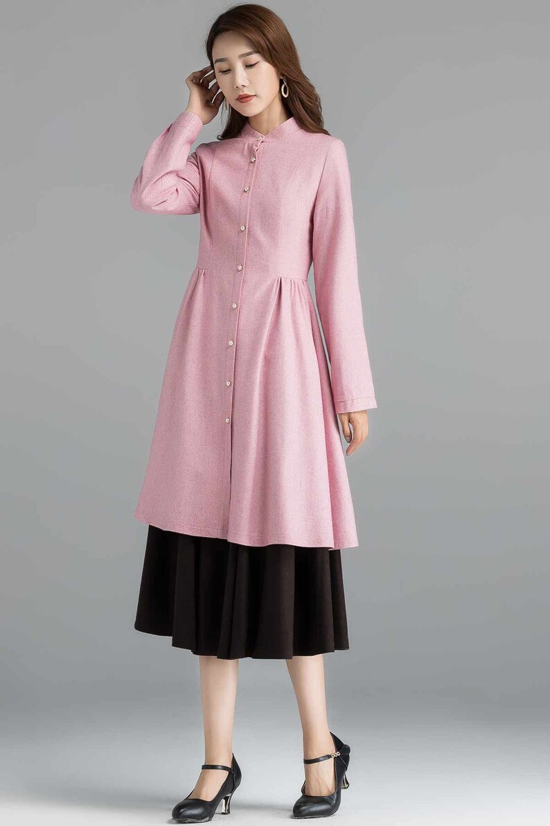 Shirt dress Wool dress Wool dress women Vintage dress fit Etsy