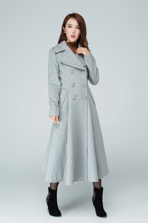 plus size swing coat