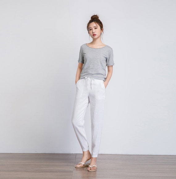 Gray pants, linen pants, maxi linen pants, women linen pants, maxi pants, loose linen pants, summer pants, pants with pockets 1940# Gray pants, linen pants, maxi linen pants, women linen pants, maxi pants, loose linen pants, summer pants, pants with pockets 1940#