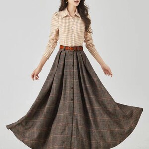 Wool Studded Skirt main image 0