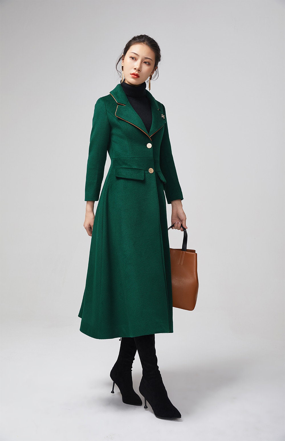 LilAmbition リルアンビション Belted Long Coat Lil Ambition Belted Long Coat