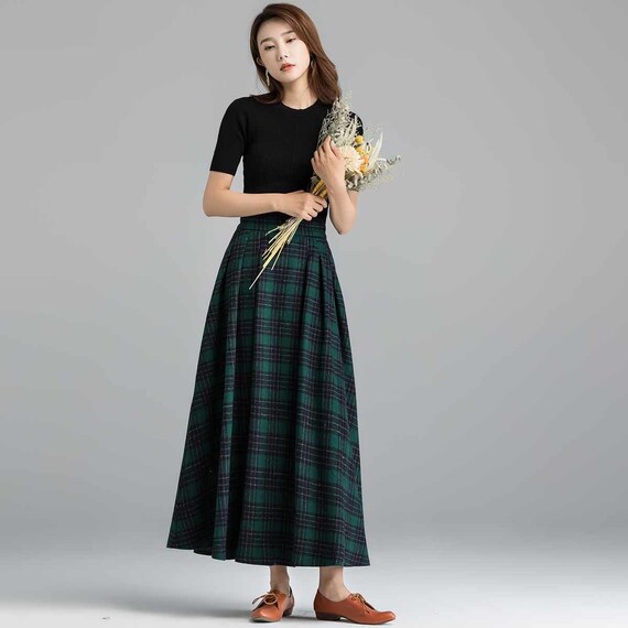 long skirt winter