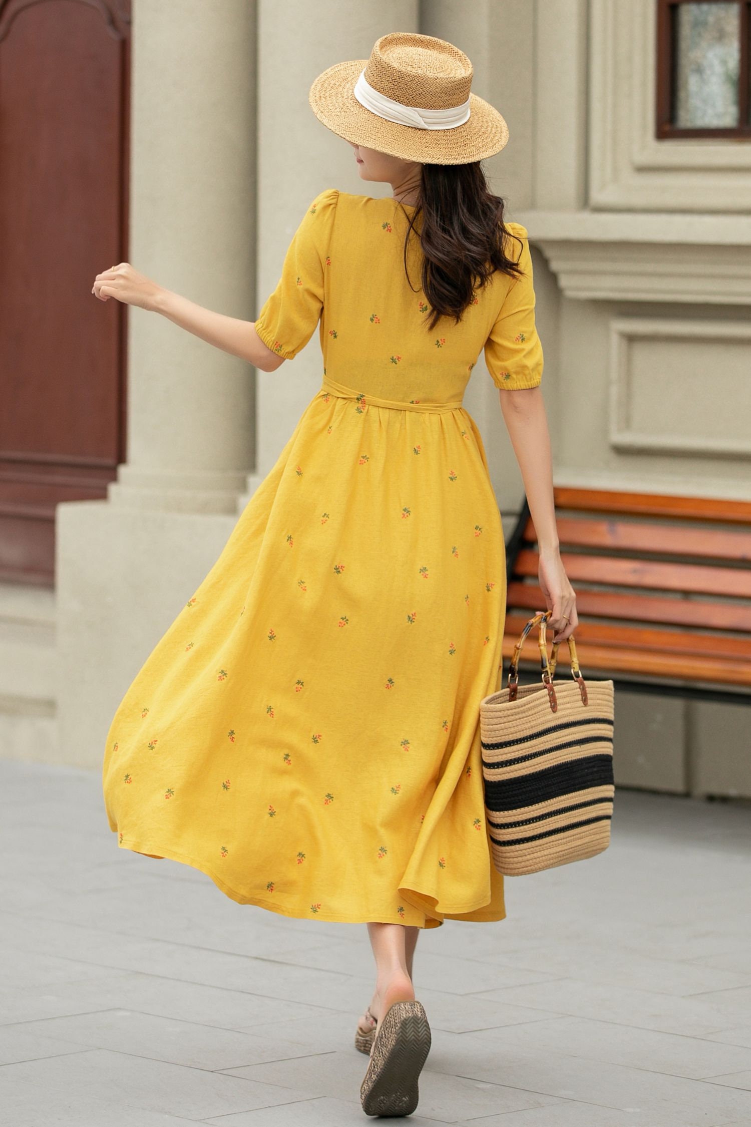 トップス  dress Marianne Dress – Dress the Population