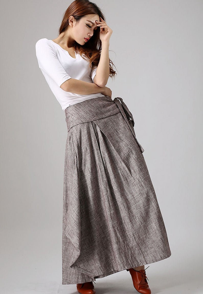 【 BOHEMSEO 】pleated wrap skirt BOHEMSEO 】pleated wrap skirt Pleated Wrap Skirt – HYEIN SEO