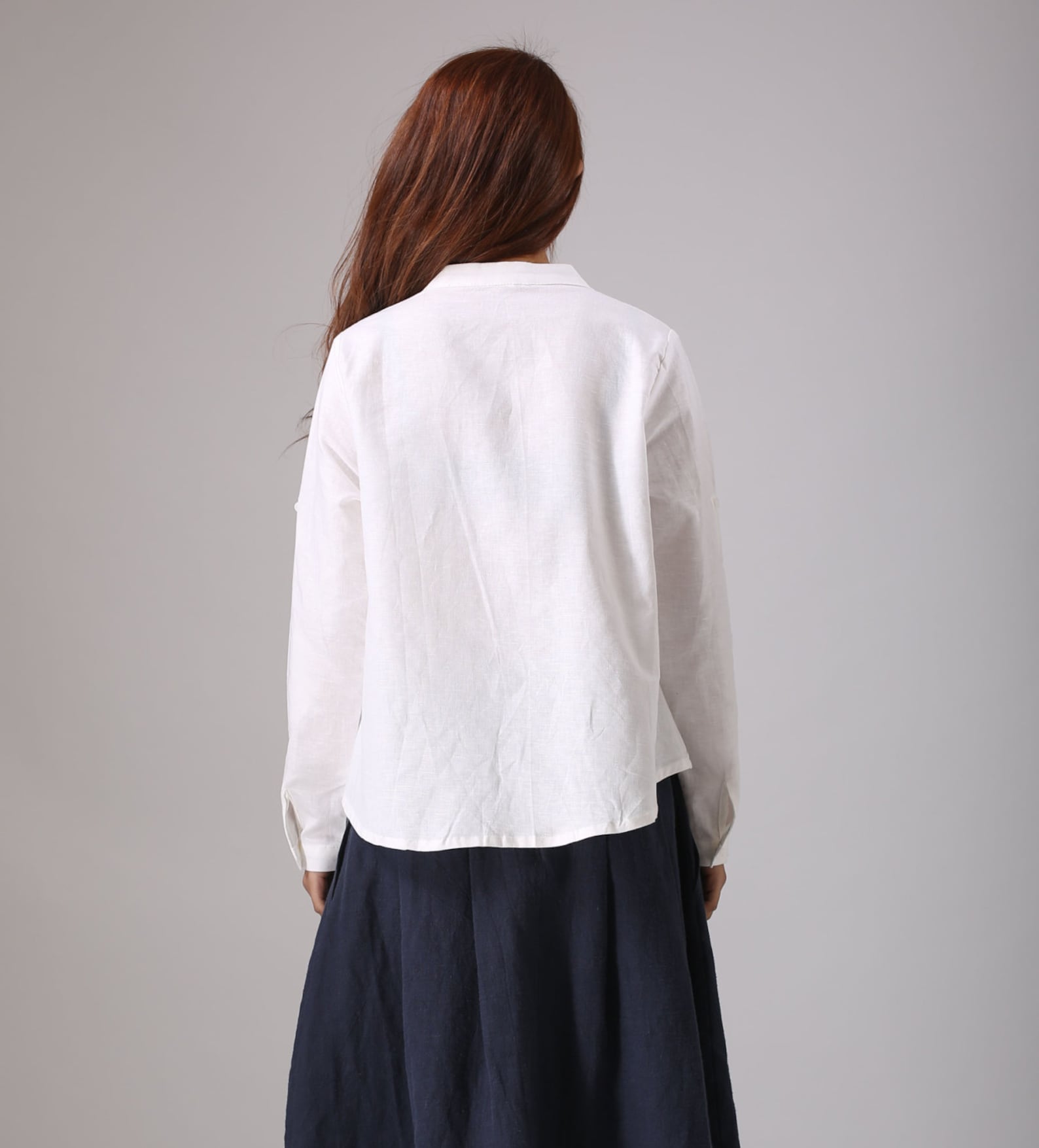 SS SHIRT LINEN FULL main image 1
