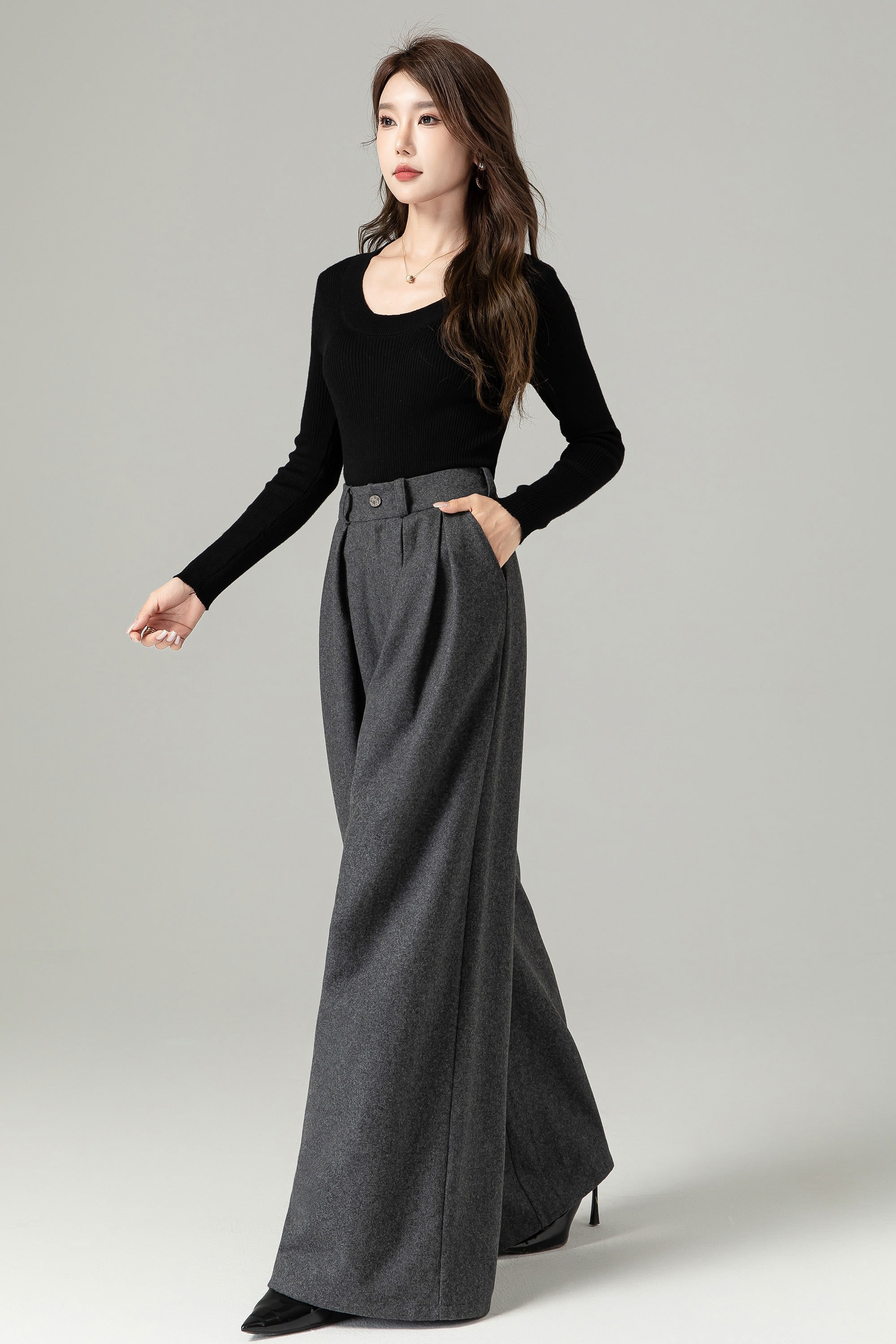 パンツ little suzie / Wool Cut Skirt Pants il_fullxfull.5238062496_9cbj.jpg