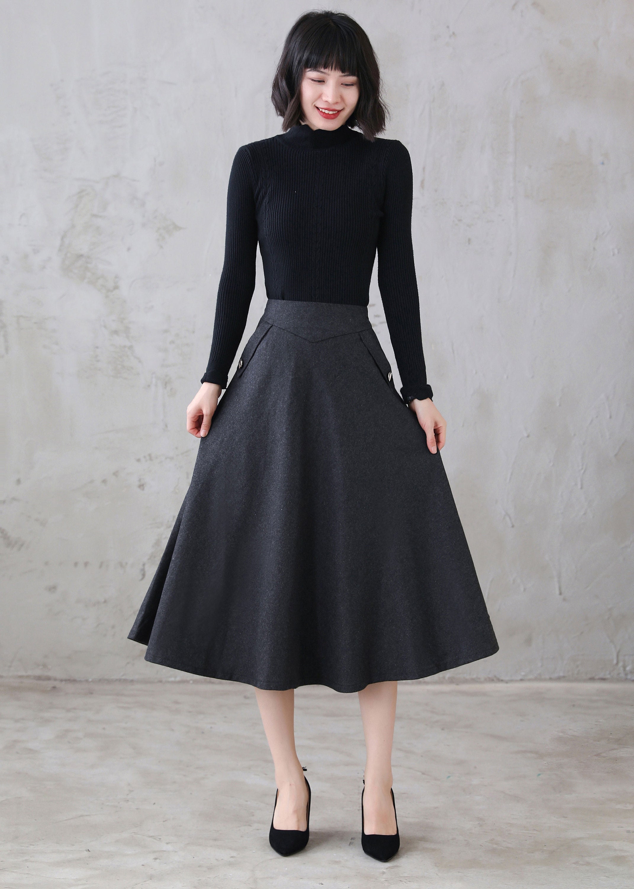 SIWEM シウム LIGHT TWEED WAVE SKIRT SIWEM(シウム) ONLINE STORE / LIGHT TWEED WAVE SKIRT