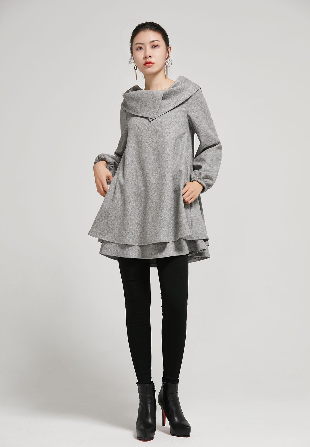 My Fair Lady 26 | Hooded Wool Coat – Linennaive