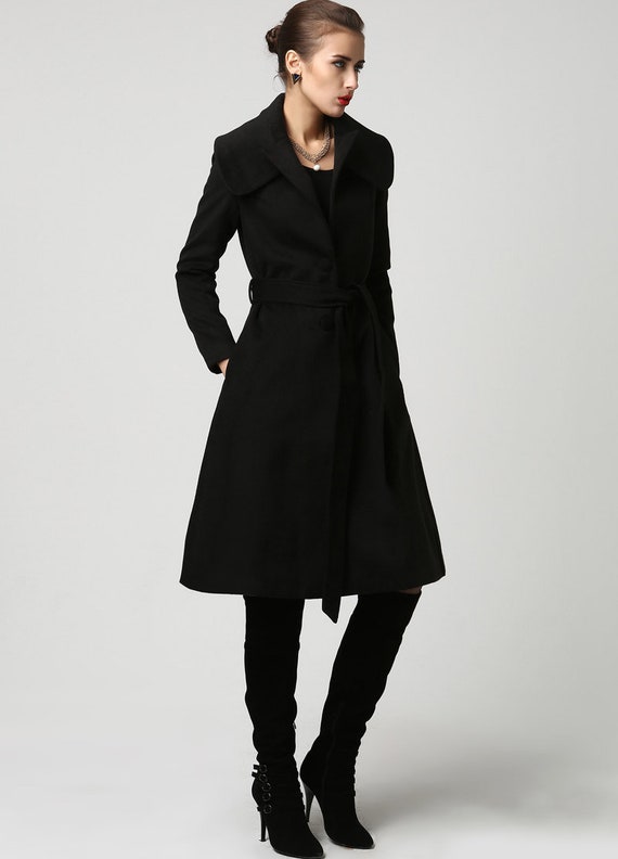 womens wrap coat