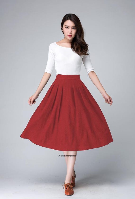Women's pleated midi skrit 1500# Women's pleated midi skrit 1500#