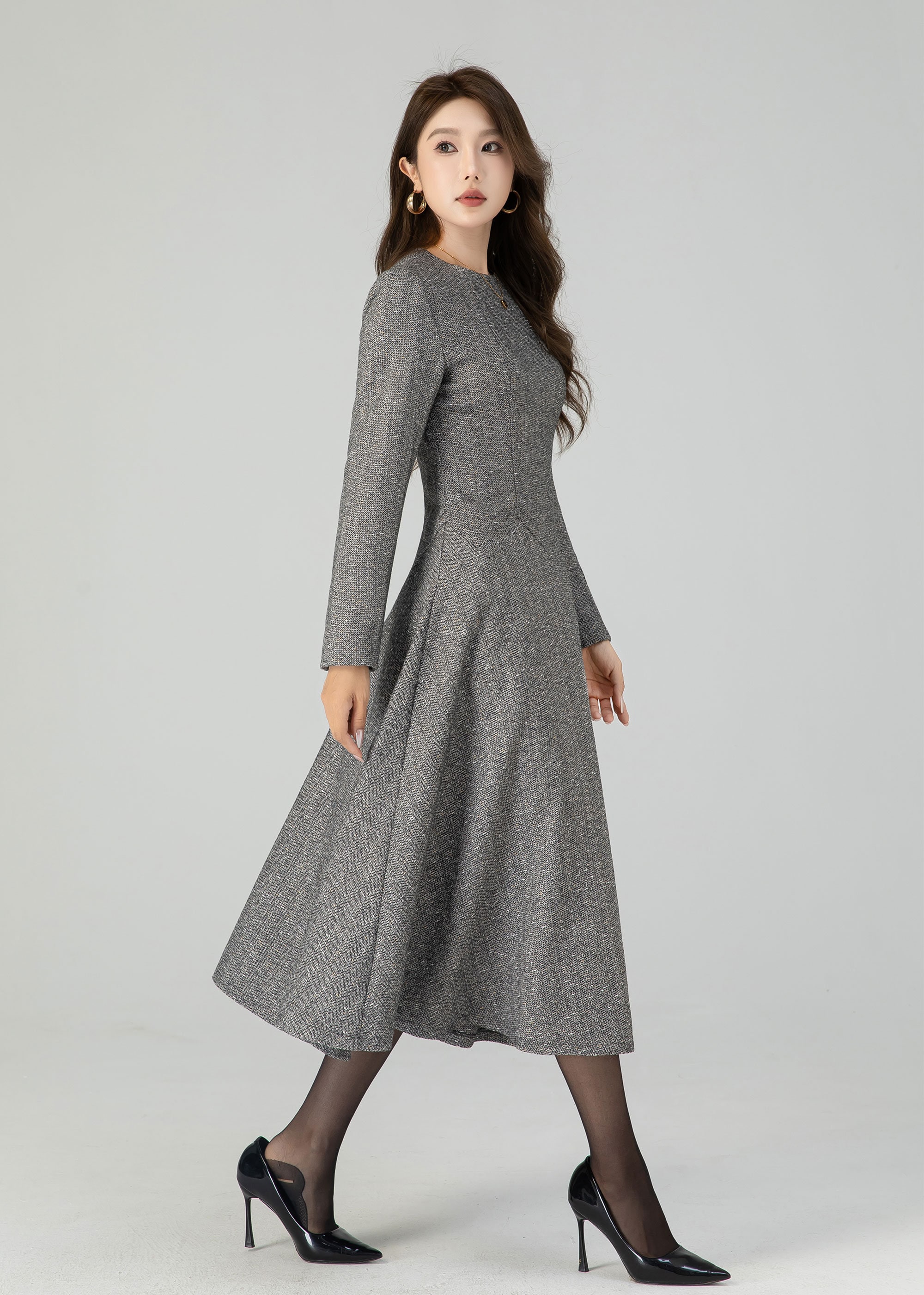 TODAYFUL Uneck Wool Dress 38 ナチュラル【新品】 - メルカリ