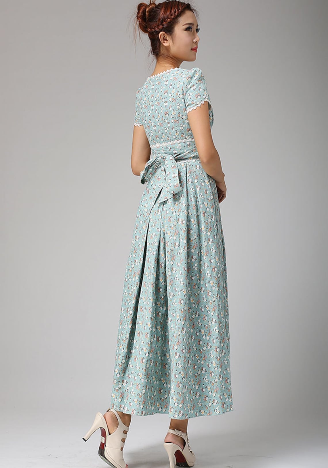 linen maxi