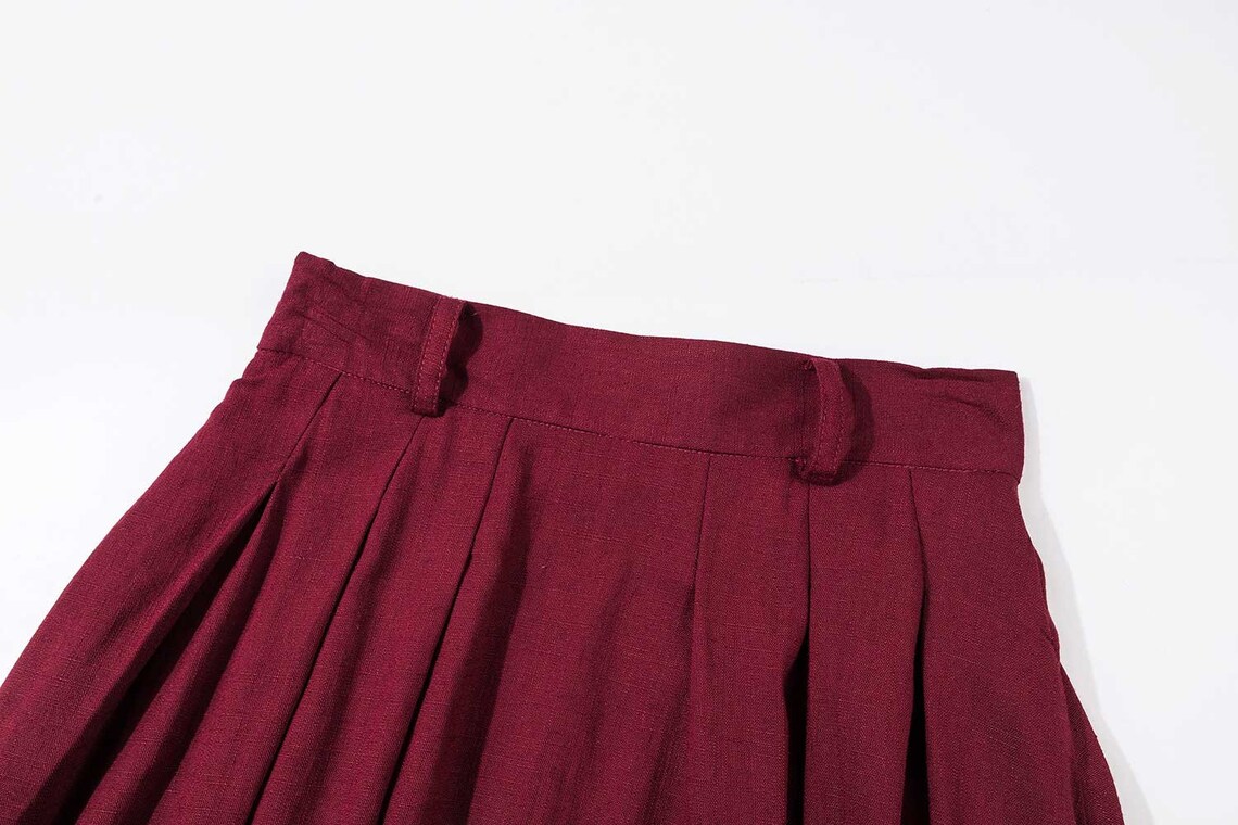 High Waist Pleated Active Skirt main image 1