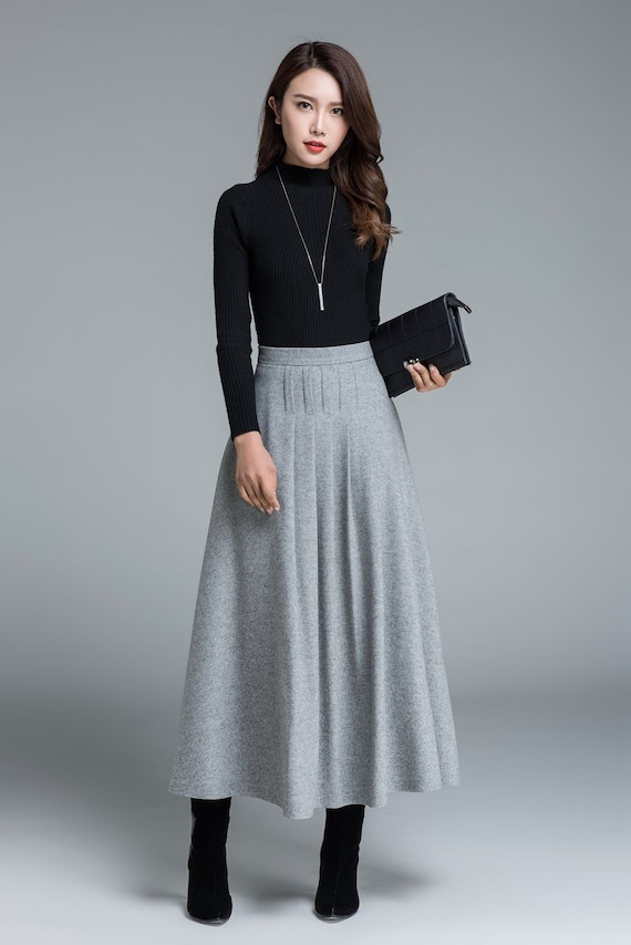 Introducir 84+ imagen outfit falda gris - Abzlocal.mx