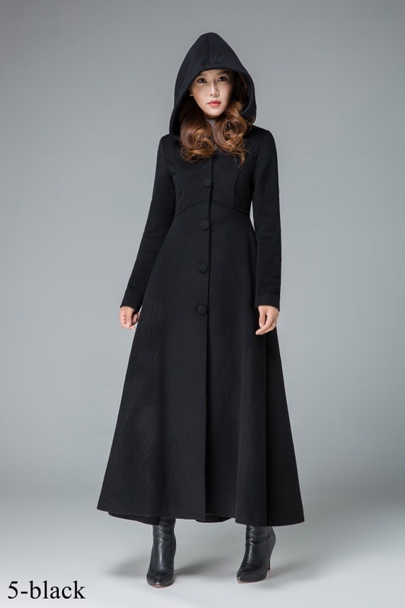 The Hooded Wool Coat