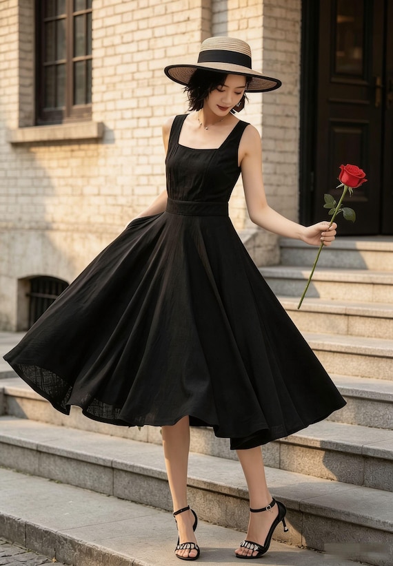 long sleeve black formal dresses Custom Made A Line Deep V Neck Sleeves Prom With Le – jbydress Vintage 90s Floral Maxi Back-In-Stock-Fall Size:US2 - Preorder The design smoothly flows