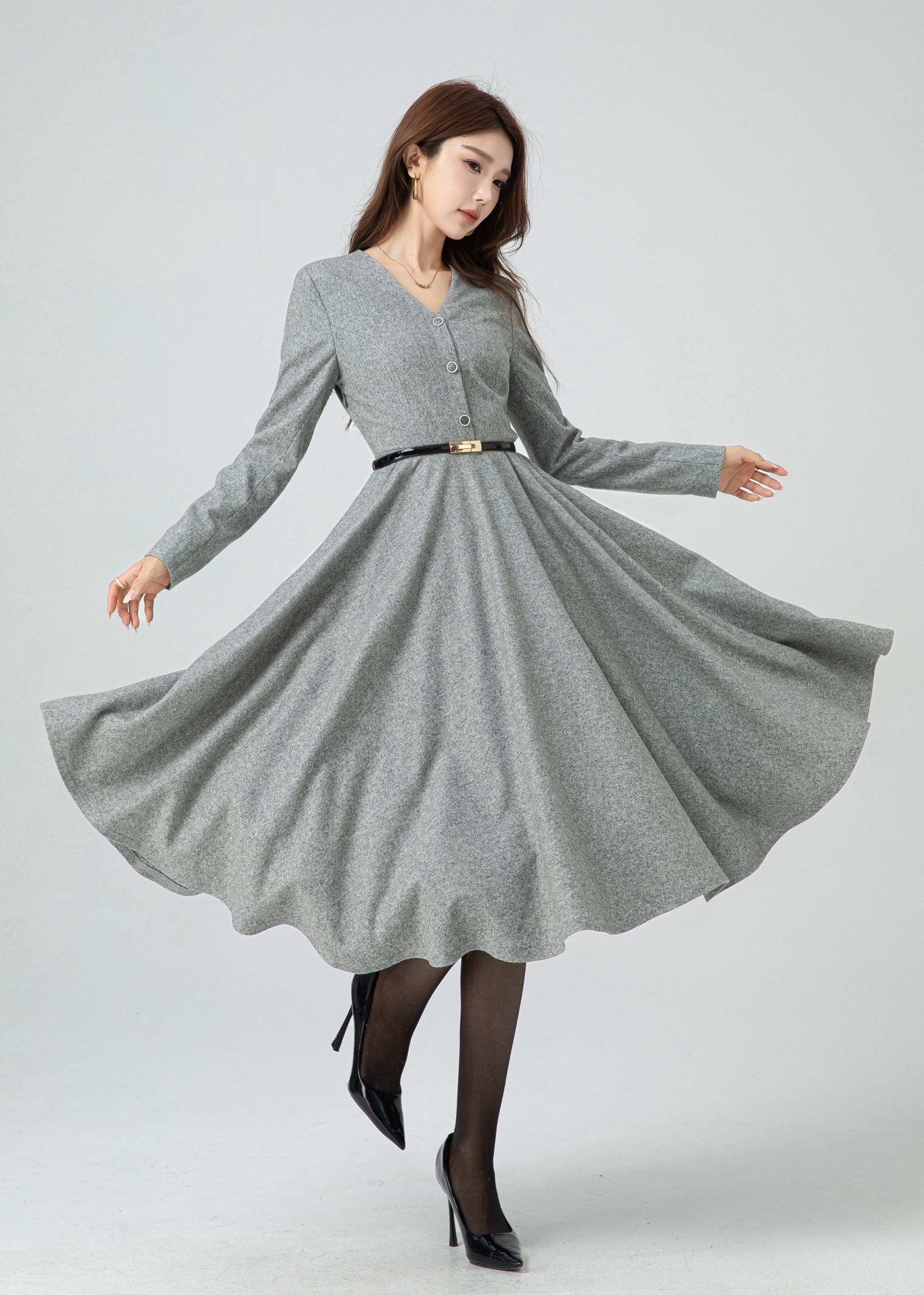 【ELISABETTA FRANCHI】クロスオーバーネックのリブドレス Elisabetta Franchi Casual and day dresses for Women | Online