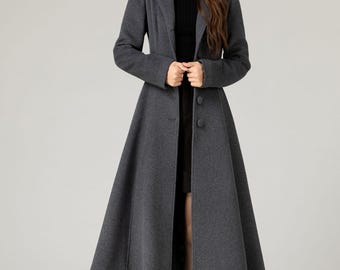 ジャケット・アウター loose wool blend soutien collar coat Soutien Collar Coat | UNIQLO US