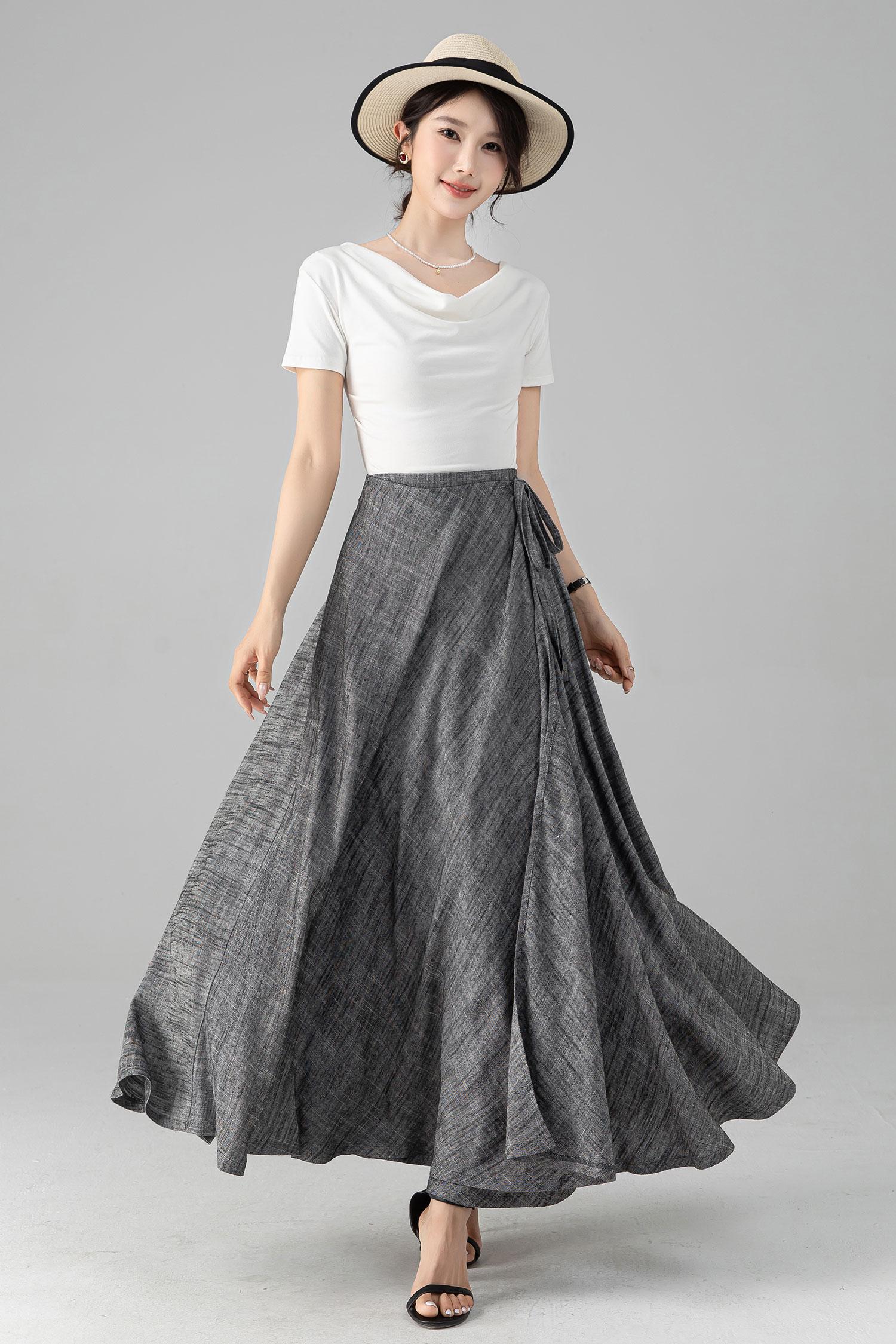 melt the ledy drape spiral skirt グレーM 71A6RjepzcL._UY350_.jpg