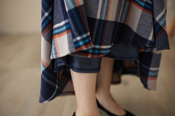 Tartan winter maxi wool skirt 4627 Tartan winter maxi wool skirt 4627