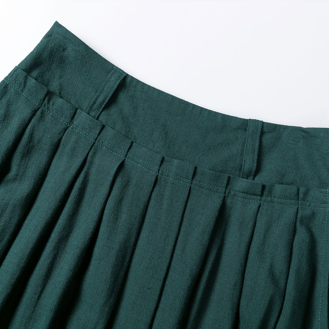 Long Maxi skirt work outfit Long Linen skirt High waist Long | Etsy
