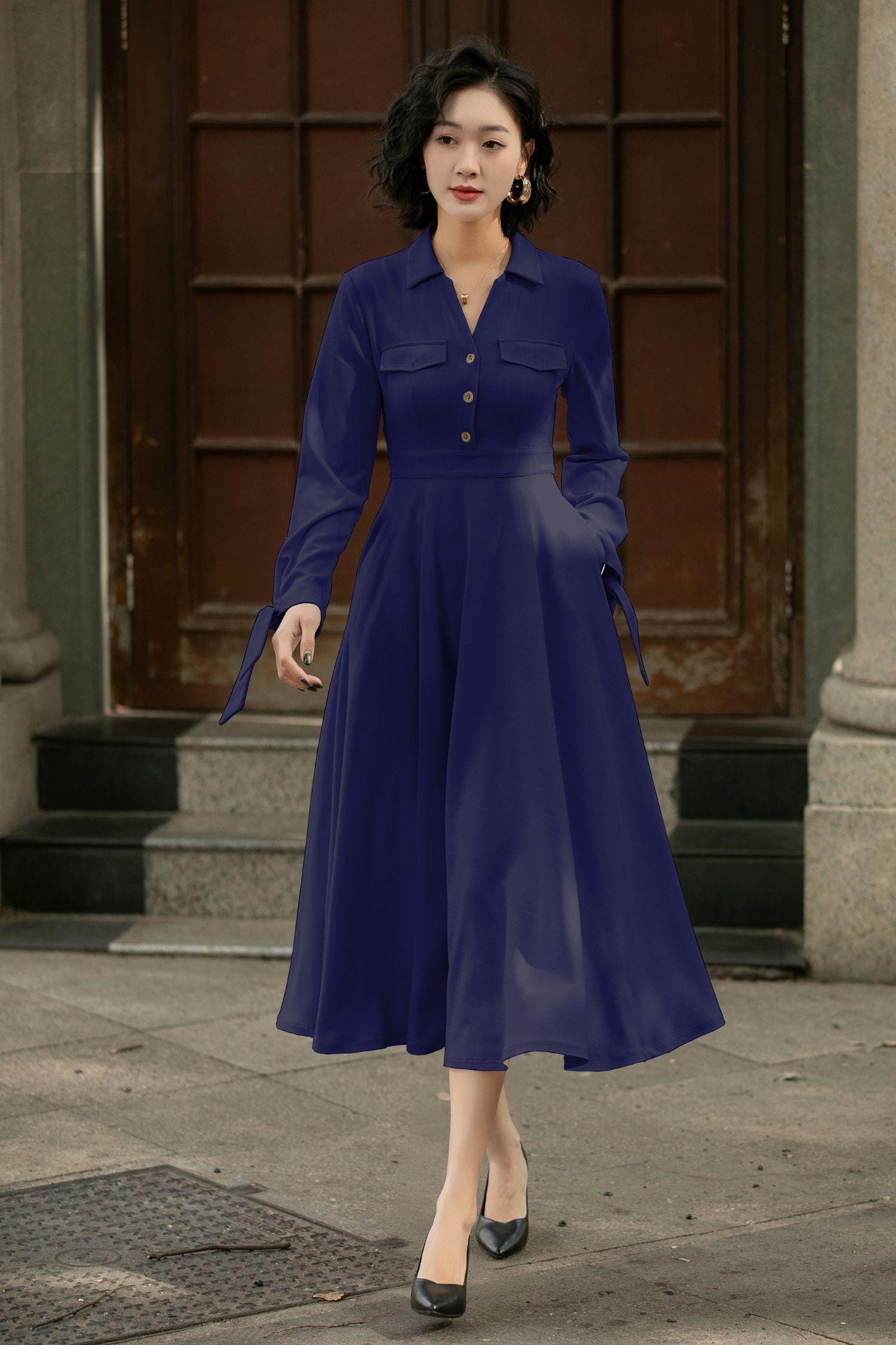 スーツ・フォーマル・ドレス UPPER EMBROIDERY FLARE DRESS スーツ・フォーマル・ドレス UPPER EMBROIDERY FLARE DRESS