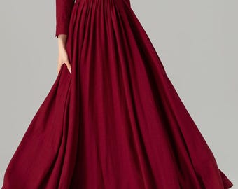 Robe Longue Pour Femme Per Una - Taille 14 - Couleur Grise - Occasion Très Bon état