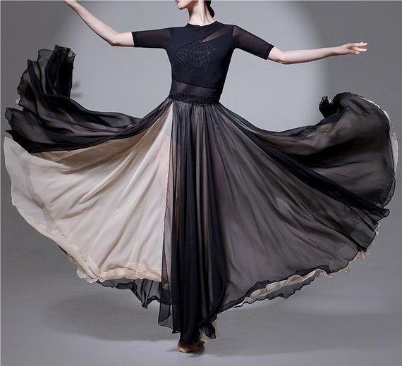 Swing maxi summer prom chiffon skirt 5151 Swing maxi summer prom chiffon skirt 5151