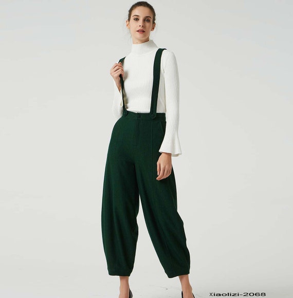 Details more than 95 suspender trousers womens - in.cdgdbentre