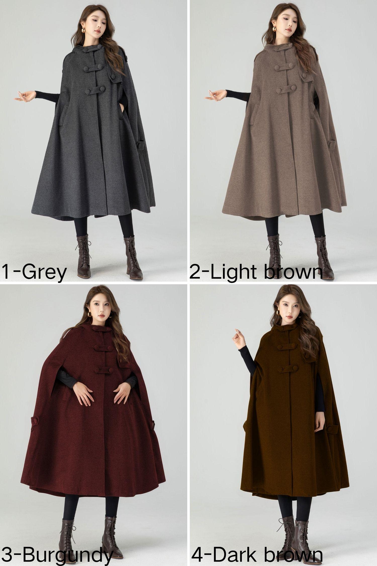 【新品タグ付き】laubeblanc 3way Wool Cape coat 3way Wool Cape coat – L'AUBE BLANC