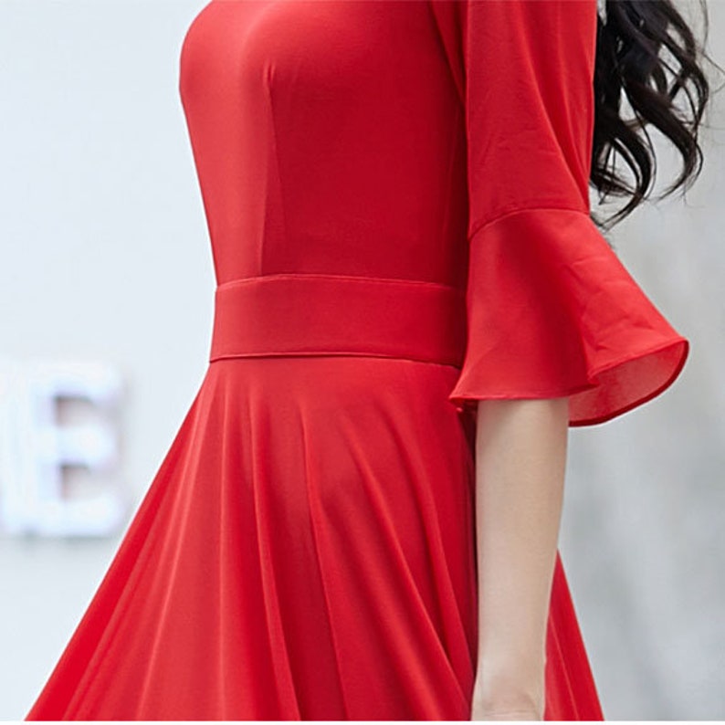 A-line Chiffon Summer Dress