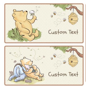 Vintage Winnie-the-Pooh Budget Binder Inserts | A6 Cash Envelopes