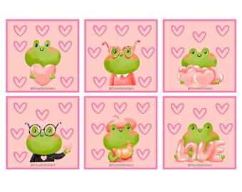 Frog Cash Envelope Challenge, Mini Savings, Budget Binder