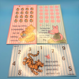 Sfide di riempimento di denaro contante di Winnie-the-Pooh: mini sfide, sfide di risparmio, raccoglitore A6, raccoglitore budget, buste per contanti