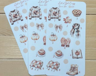 Let's Get Cosy A6 Matte Spaaruitdaging